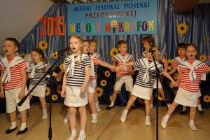 FESTIWAL PIOSENKI PRZEDSZKOLNEJ WESOŁYMIKROFON