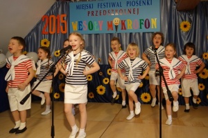 FESTIWAL PIOSENKI PRZEDSZKOLNEJ WESOŁYMIKROFON