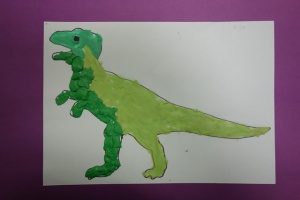 KOLOROWE DINOZAURY
