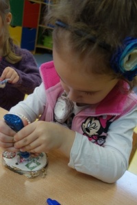DECOUPAGE NA CHOINKĘ