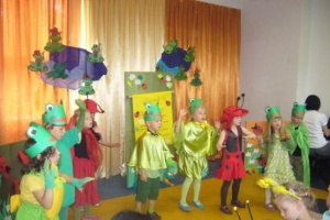 O żabkach w czerwonych czapkach