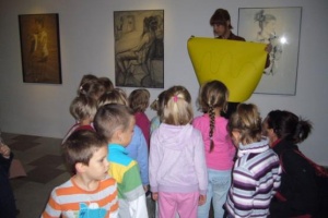 WARSZTATY PLASTYCZNE W GALERII SZTUKI