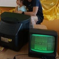 Z TATĄ W MUZEUM KOMPUTERÓW (1)