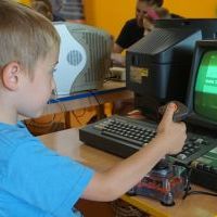 Z TATĄ W MUZEUM KOMPUTERÓW (5)