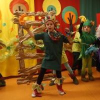 ZIELONY KAPTUREK I LEŚNE LUDKI (11)