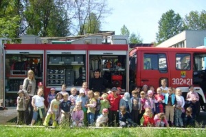 Z wizytą u dzielnych strażaków