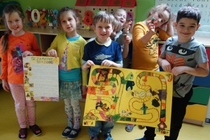 SEZAMKOWA GRA PLANSZOWA