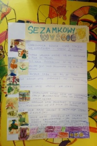 SEZAMKOWA GRA PLANSZOWA